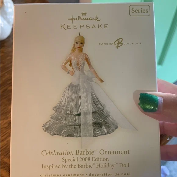 Hallmark Keepsake Special Edition 2008 Celebration Barbie Ornament - Picture 7 of 7